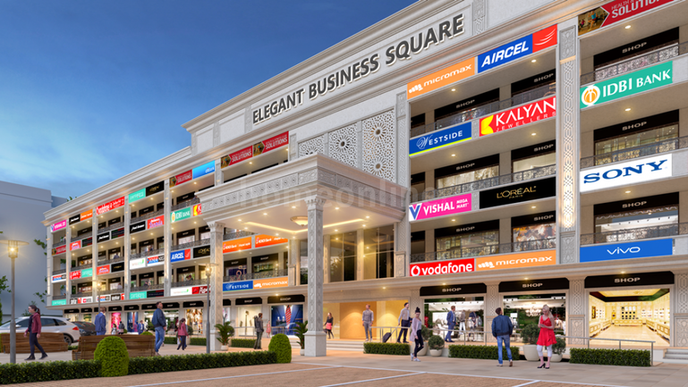 Elegant Business Square – Elevation Image