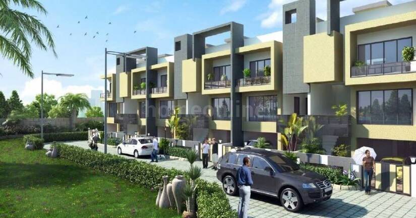 Mahendra Greenwoods Extension Amaltas Villas – Elevation Image