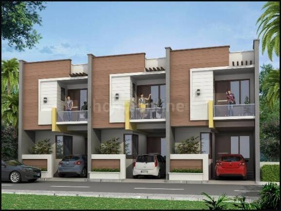 PJ Sunder Nagar Villas – Elevation Image