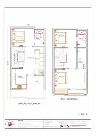 VEDIC VILLAS PHASE-I – Elevation Image