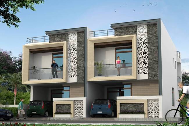 Prajapti Nagar Villas – Elevation Image