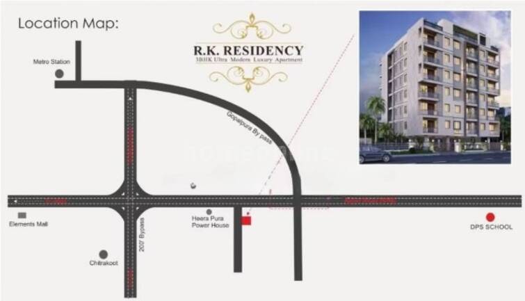 R.K. RESIDENCY – Elevation Image