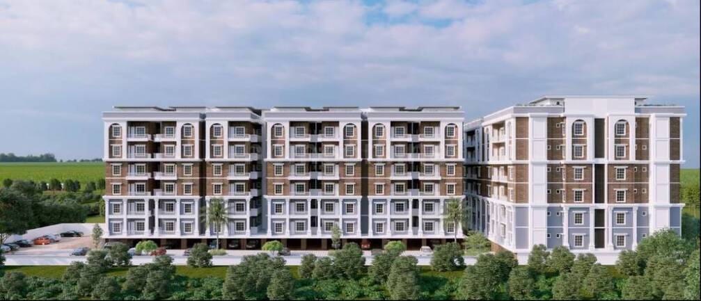 3 BHK Flat – Elevation Image