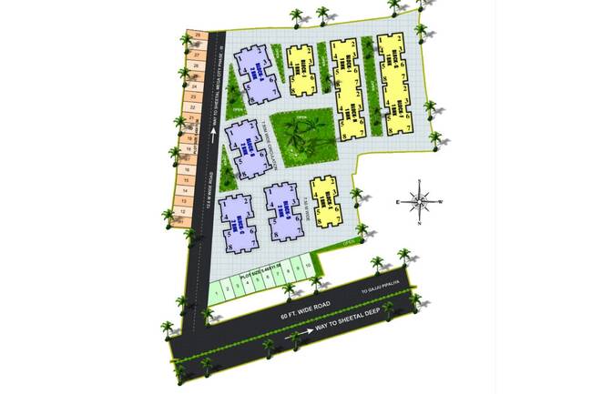 Sheetal Mega Heights – Elevation Image