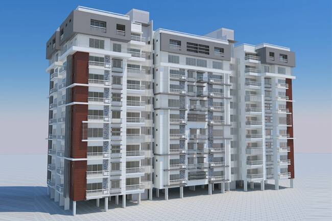 Sangani Aditya Heights – Elevation Image