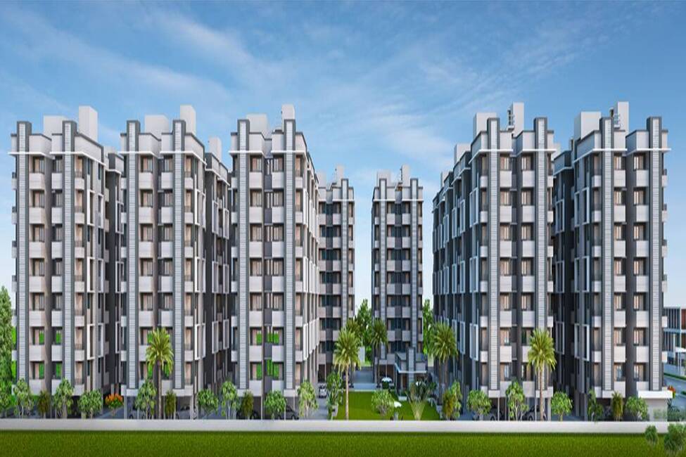 Tulsi Galaxy in Vastral, Ahmedabad - 2 BHK Flats in Vastral | homeonline