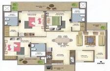 3 BHK Apartment in Zirakpur