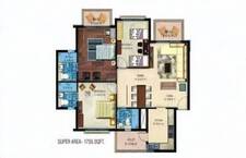 3 BHK Flat in Acme Emerald Court, Sector 91