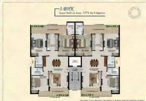 3 BHK BUILDER FLOOR 1772 sq- ft in Dhakoli