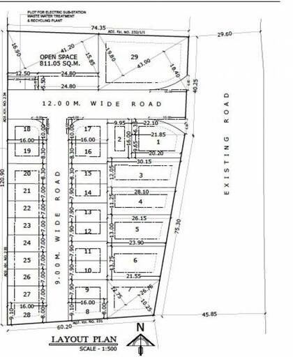 RESIDENTIAL PLOT 1722 sq- ft in Jamtha