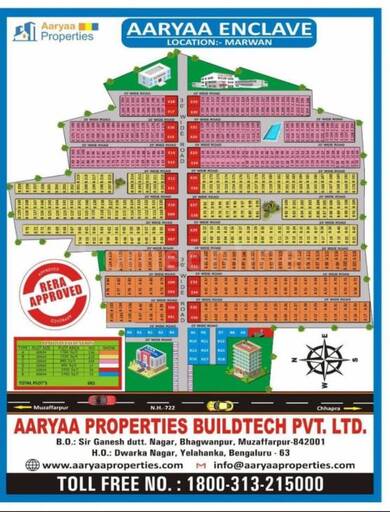 RESIDENTIAL PLOT 880 sq- ft in Bhagwanpur