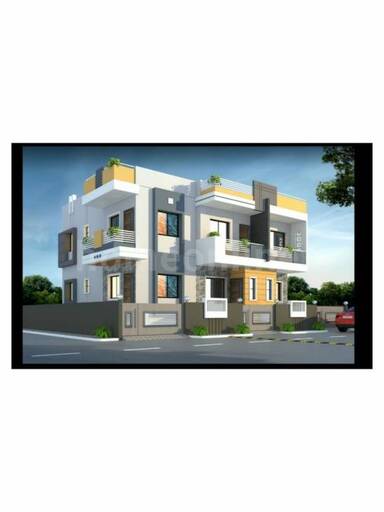 2 BHK ROW HOUSE 1100 sq- ft in Saras Nagar