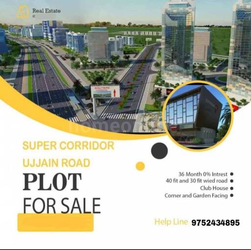 RESIDENTIAL PLOT 1000 sq- ft in Airport Road