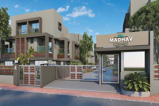 Madhav Bunglows – Elevation Image